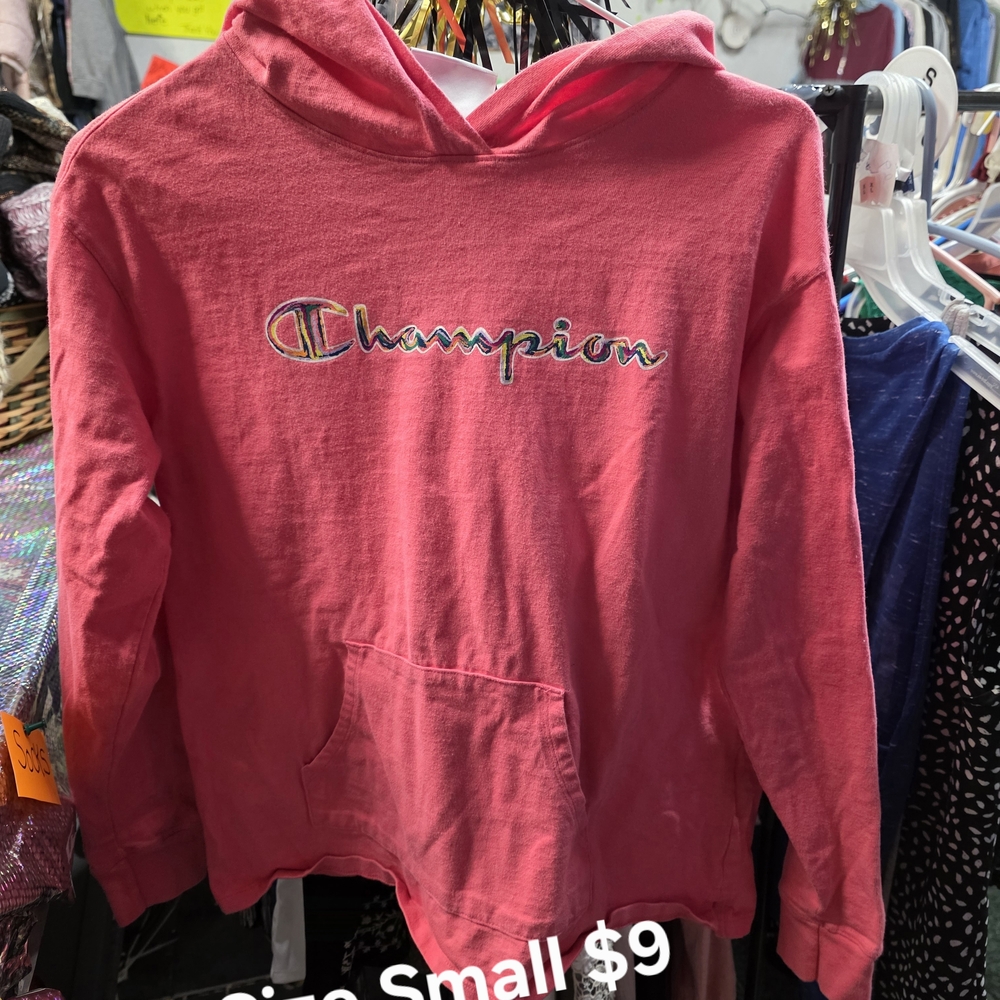 Champion Kids Hot Pink Hooded Sweatshirt